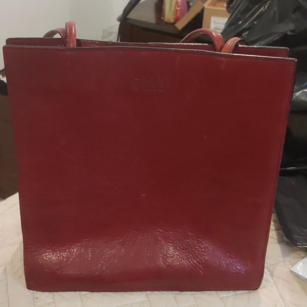 Velvet Red Shoulder Bag